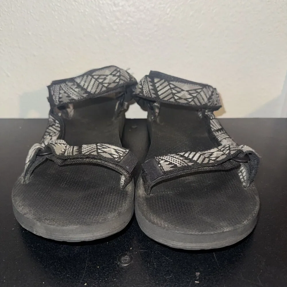 Teva Original Universal Boomerang Sandals Size 9 Men Strappy Water Shoes Aztec